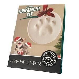 paw print impression ornament kit